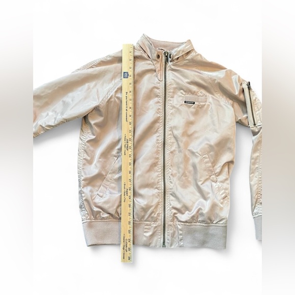 MEMBERS‎ ONLY LIGHT PINK SATIN JACKET - Picture 11 of 13